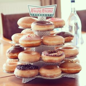 krispy kreme Donut Tower Menu Prices