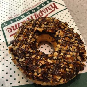 krispy kreme Karamel Almond Krunch Menu